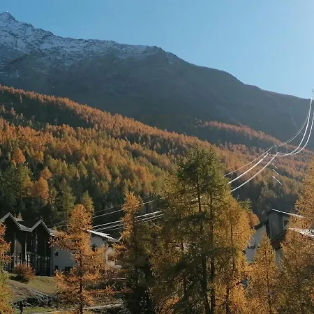 Great With Visual Contact To Alpin Express * Saas-Fee