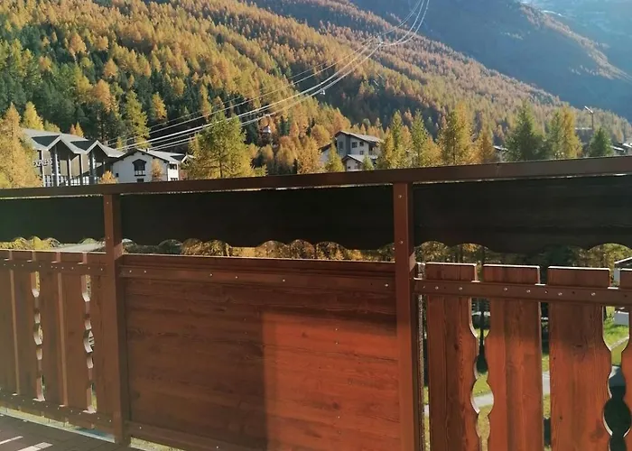 Great With Visual Contact To Alpin Express Saas Fee