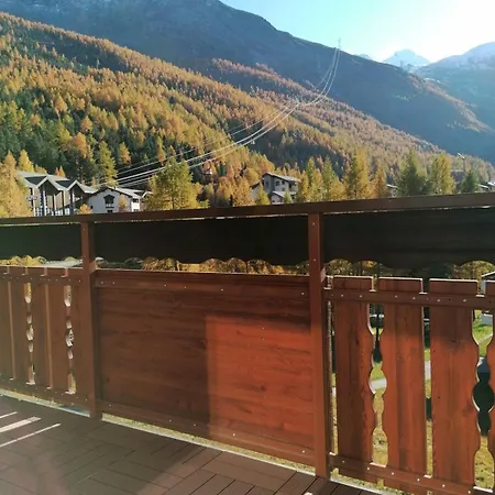 Great With Visual Contact To Alpin Express Saas Fee